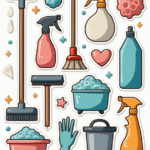 Household & Chores - Sticker Sheet v11